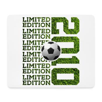 LIMITED EDITION 2010 FUßBALL 16. GEBURTSTAG - Mousepad (Querformat) - Weiß - Vorne