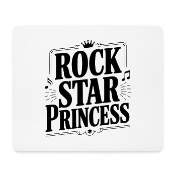 Rock Star Princess - Mouse Pad (horizontal) - white - Front