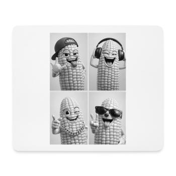 Corn - Mouse Pad (horizontal) - white - Front