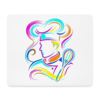 Baker - Mouse Pad (horizontal) - white - Front