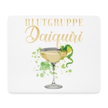 Junggesellinnenabschied Blutgruppe Daiquiri - Mousepad (Querformat) - Weiß - Vorne