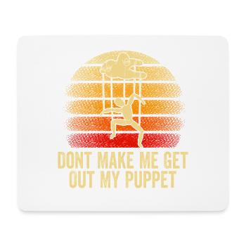 Puppet on Strings Sunset - Mouse Pad (horizontal) - white - Front