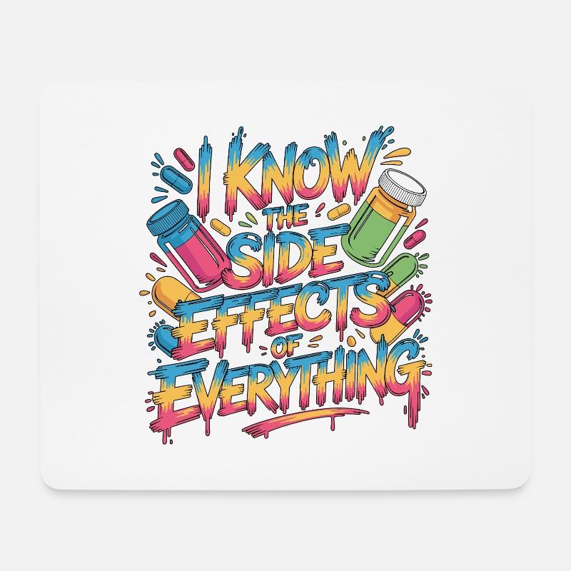 Retail Pharmacist I Know The Side Pharmacy Care - Mousepad (Querformat) - Weiß