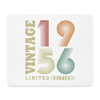 Vintage 1956 Vintage Retro Birthday Gift - Mouse Pad (horizontal) - white - Front