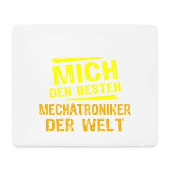 Mechatronics Technician Gift - Mouse Pad (horizontal) - white - Front