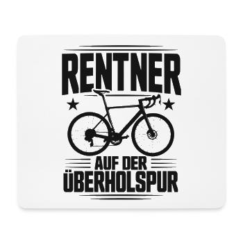 Pensioners in the fast lane - Mouse Pad (horizontal) - white - Front