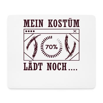 My costume is still loading - Mouse Pad (horizontal) - white - Front