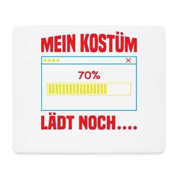 My costume is still loading - Mouse Pad (horizontal) - white - Front