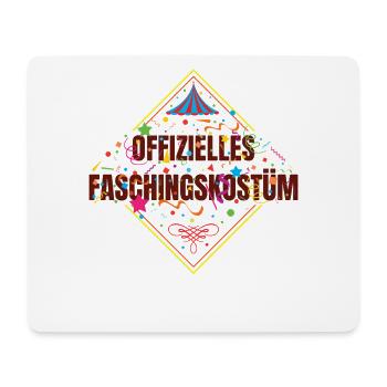 Official carnival costume - Mouse Pad (horizontal) - white - Front
