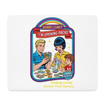 Sorry I Cant Im Opening Packs Card Hunter - Mouse Pad (horizontal) - white - Front