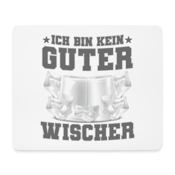 Toilet paper I'm a good mop - Mouse Pad (horizontal) - white - Front