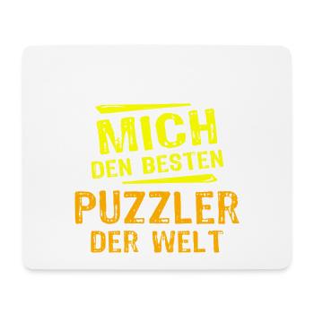Puzzler Gift - Mouse Pad (horizontal) - white - Front