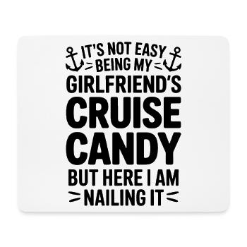 Freundin Sprüche Freundin Lustig Freundin Geschenk - Mousepad (Querformat) - Weiß - Vorne
