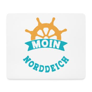 North Sea Holiday MOIN NORDDEICH Funny - Mouse Pad (horizontal) - white - Front