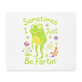 Royal Frog Humor - Mouse Pad (horizontal) - white - Front