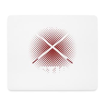 I Beat People With A Stick Billiards Pool Design - Mousepad (Querformat) - Weiß - Vorne