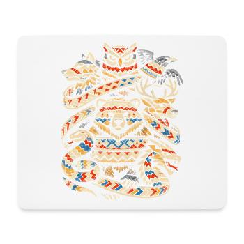 Vikings scandinaves - Tapis de souris (format paysage) - blanc - Devant