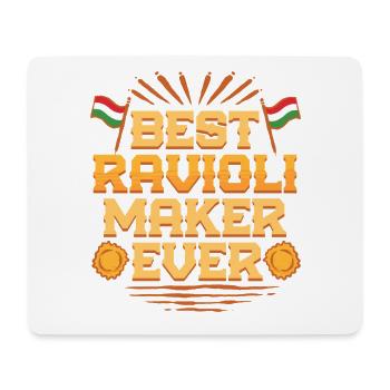 Meilleur fabricant de raviolis de tous les temps - Tapis de souris (format paysage) - blanc - Devant