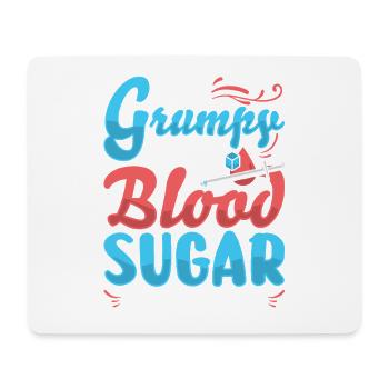 Diabetes type 1 diabetic - Mouse Pad (horizontal) - white - Front