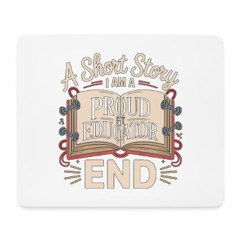 PT Educator A Short Story I Am Rehab Professional - Mousepad (Querformat) - Weiß - Vorne