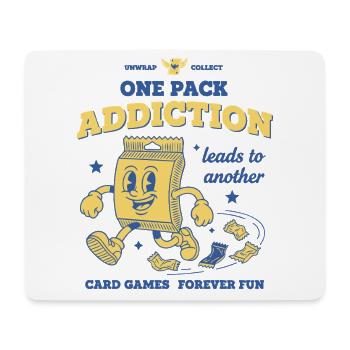 One Pack Addiction Leads To Another Card Games - Mouse Pad (horizontal) - white - Front