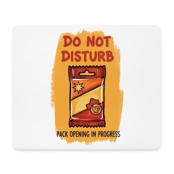 Nicht stören Pack-Öffnung im Laufenden Handel - Mousepad (Querformat) - Weiß - Vorne