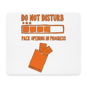 Nicht stören Pack-Öffnung im Laufenden Handel - Mousepad (Querformat) - Weiß - Vorne