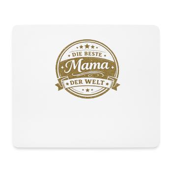 The Best Mom in the World Gift - Mouse Pad (horizontal) - white - Front