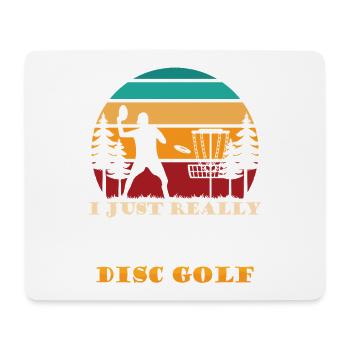 Disc Golf Gifts Disc Golf - Mouse Pad (horizontal) - white - Front