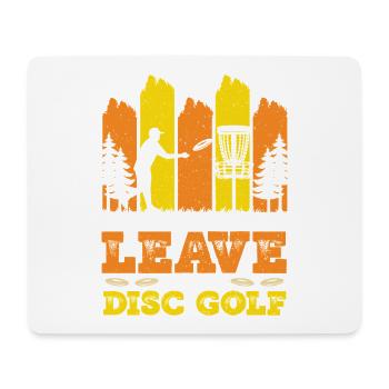 Disc Golf Gifts Disc Golf - Mouse Pad (horizontal) - white - Front
