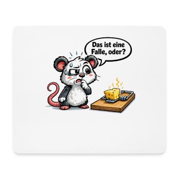 Funny Saying Motif Gift - Mouse Pad (horizontal) - white - Front
