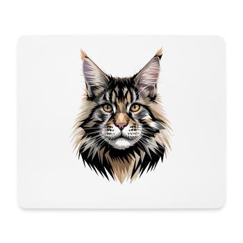 Maine Coon Cat Cat Mom Cat Maine Coon Cats - Mouse Pad (horizontal) - white - Front