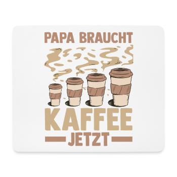Coffee Father Father's Day Dad - Mouse Pad (horizontal) - white - Front
