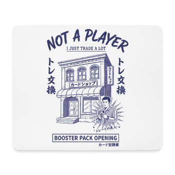 Je ne suis pas un joueur, j’échange juste beaucoup de boosters pack - Tapis de souris (format paysage) - blanc - Devant