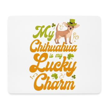 Chihuahua Chihuahueño St Patrick - Tapis de souris (format paysage) - blanc - Devant
