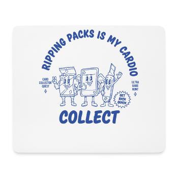 Ripping Packs ist meine Cardio-Sammler-Ultra-Seltene-Jagd - Mousepad (Querformat) - Weiß - Vorne