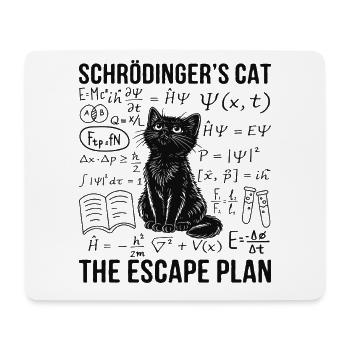 Schrödingers Cat The Escape Pla - Mousepad (Querformat) - Weiß - Vorne