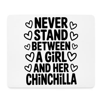Chinchilla Sayings Funny Chinchilla Gift - Mouse Pad (horizontal) - white - Front