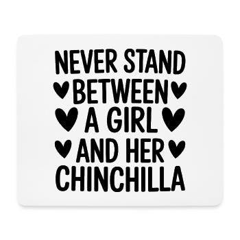 Chinchilla Sayings Funny Chinchilla Gift - Mouse Pad (horizontal) - white - Front