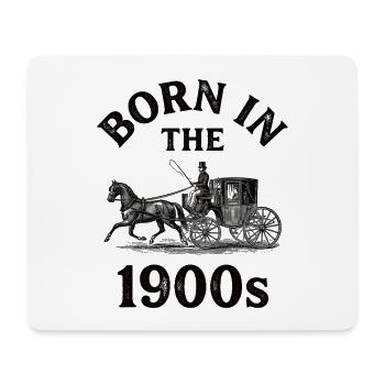 1900s Vintage Shirt for Nostalgia Fans - Mouse Pad (horizontal) - white - Front