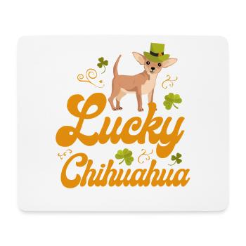 Chihuahua Chihuahueño Lucky - Mouse Pad (horizontal) - white - Front