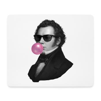 Vintage Bubble Pop - Mousepad (Querformat) - Weiß - Vorne