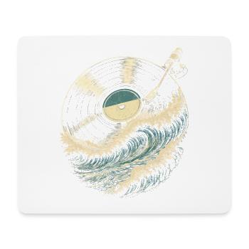 Vinyl Collector Record Collector Vinyl Records - Mouse Pad (horizontal) - white - Front