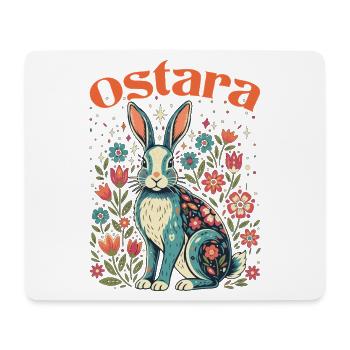 Bénédictions d’Ostara Joyeuses Pâques Ostara - Tapis de souris (format paysage) - blanc - Devant