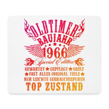 60th Birthday 60 Years Decoration 1965 Gift Funny - Mouse Pad (horizontal) - white - Front