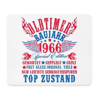 60th Birthday 60 Years Decoration 1965 Gift Funny - Mouse Pad (horizontal) - white - Front