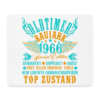 60th Birthday 60 Years Decoration 1965 Gift Funny - Mouse Pad (horizontal) - white - Front