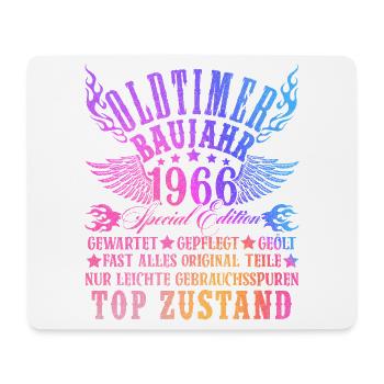 60th Birthday 60 Years Decoration 1965 Gift Funny - Mouse Pad (horizontal) - white - Front