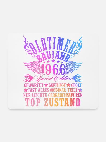 60. Geburtstag 60 Jahre Deko 1965 Geschenk Lustig - Mousepad (Querformat) - Weiß