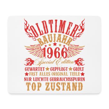 60th Birthday 60 Years Decoration 1965 Gift Funny - Mouse Pad (horizontal) - white - Front